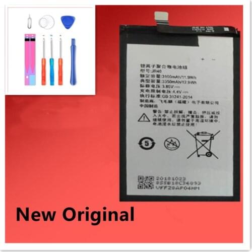 Original 0 Cycle 3350mAh JR40 Battery for Lenovo Z5 Pro GT L78031 L78032 High Quality Mobile Phone Replacement Accumulator