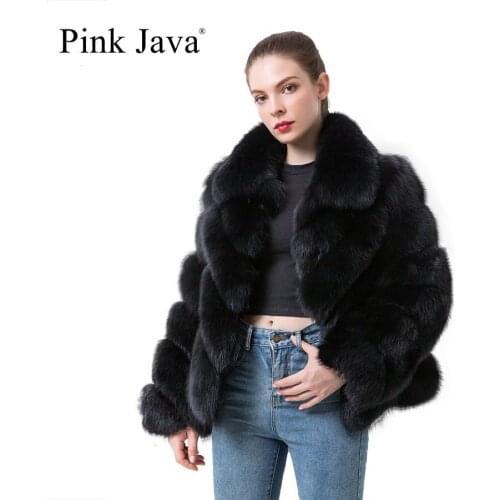 Pink Java Natural Fur Coats China