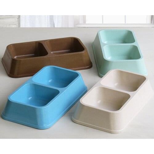 Pet Supplies Transparent Crystal Single Bowl Dog Food Bowl Cat and Dog Bowl Large Capacity Convenient