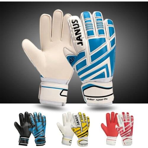 Janus Ja390 Adult Child Professional Football Goalkeeper Finger Protection Gloves Soccer Goalie Gloves 5 Colors