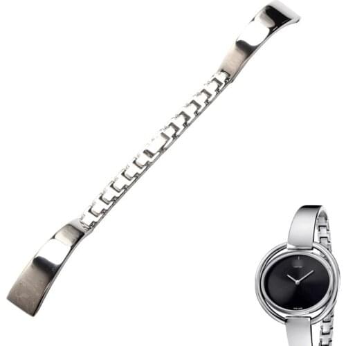 Wentula watchbands for ck K4F2N116 stainless steel solid band