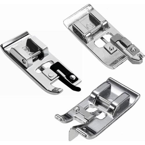 2Pcs Thick Fabrics Overlock Presser Foot Fit For Juki Singer Brother Domestic Multi-Function Sewing Machine Parts 5BB5950