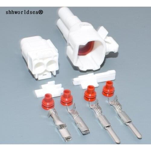 Worldgolden auto plastic 2.2mm male female socket housing plug wire waterproof electrical connector