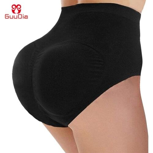 GUUDIA Women Body Shaper Panties Butt Lifter Hip Enhancer Padded Panty Push Up Briefs Seamless Shapers Elastic Control Panties