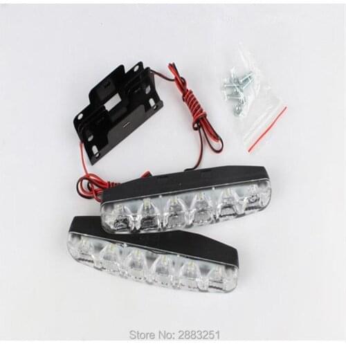 DC12v Waterproof Car LED Day Light Driving Lamp For Mercedes-Benz g gl glk g-class smart W203 e-class W211 s-class accessories
