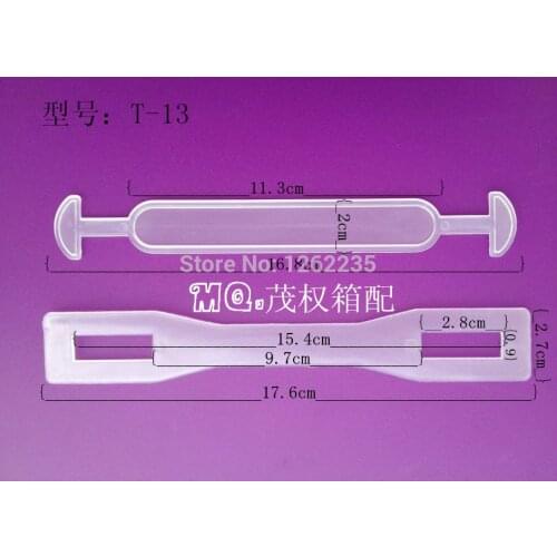17.4 * 2cm plastic handle Carton package handle Gallery handle wholesale