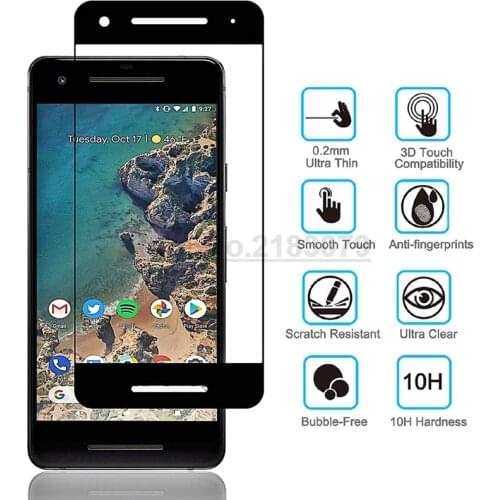 3D Full Cover Tempered Glass For Google Pixel Pixel 2 3 3A XL Lite 1 Pixel2 Pixel3 Pixel3Lite Screen Protector Protective Film
