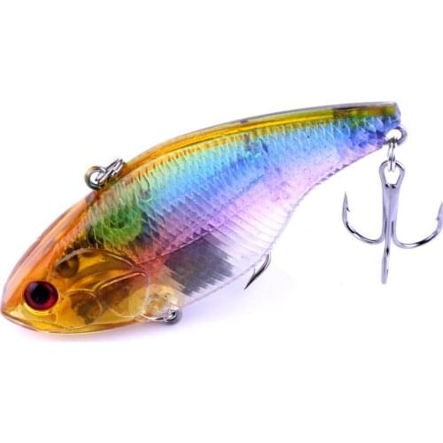 7cm 18g Sinking Fishing Lure Lipless Crankbaits Hard Artificial VIB Vibration Bait All Depth Winter Ice Fishing Tackle