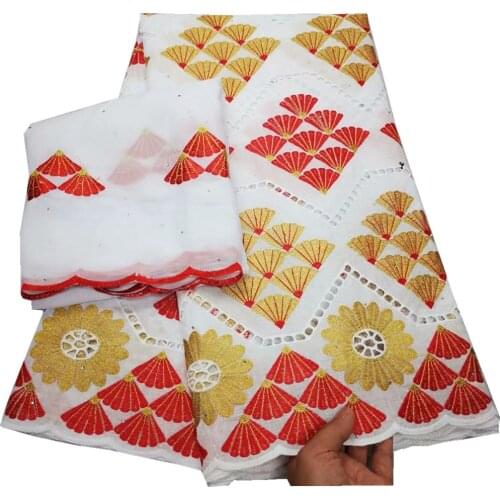 African Cotton Lace Fabric 2021 High Quality Lace Nigerian Lace Fabric Green Swiss Voile Lace In Switzerland For Dress y66-543