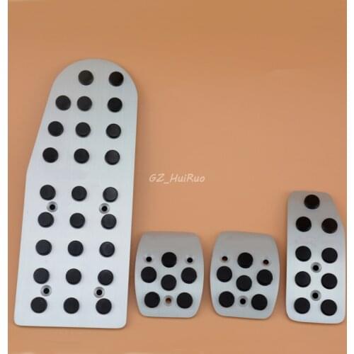 Accessory For Suzuki Swift 2006-2012 New Sport Aluminium AT/MT Fuel Gas Accelerator Brake Foot Rest Pedal Pad Styling Sticker