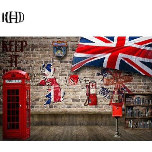 Diy diamond painting landscape full square & round rhinestone 3D diamond embroidered diamond cross stitch mosaic phone booth