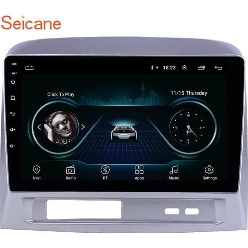 Seicane 2Din 9"Android 8.1 HD Touchscreen GPS Car Multimedia Player for 2004 Toyota Vios Support Mirror Link SWC DVR Rear camera