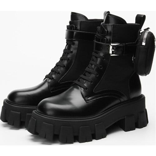 Pocket Style Womens Fashion Boots 2020 Summer Fashion Microfiber Leather Women Shoes Ladies Trainers Footwear