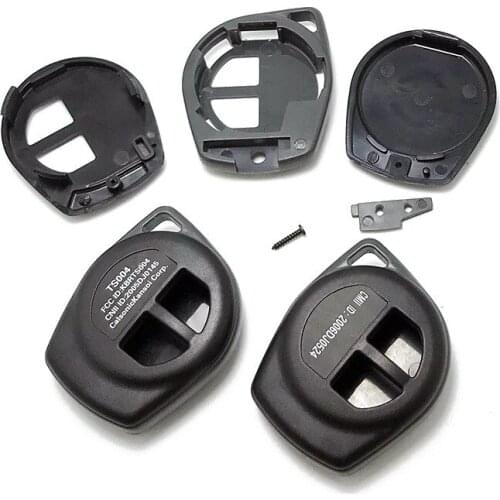 For Suzuki key cover Swift Grand SX4 Liana Aerio Vitara GRAND VITARA ALTO Jimny Key 2 Buttons Fob Case Without Blade s cross