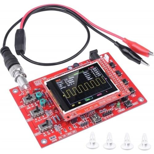 Digital Oscilloscope 2.4" TFT Handheld Pocket-size Digital Oscilloscopes DIY Parts For Oscilloscope Electronic Learning