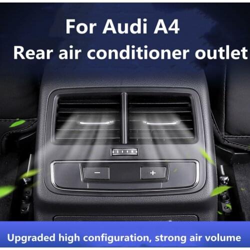 For the new Audi A4 B9 Q5 rear air conditioning air outlet upgrade modification real air outlet original auto parts upgrade