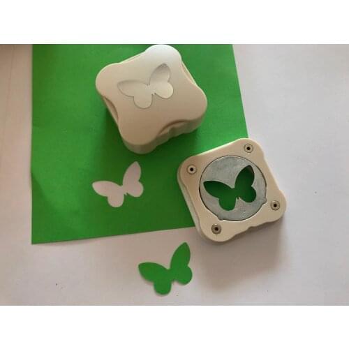 Free ship high quality 1.5 inch anywhere butterfly punch paper punches scrapbooking punchers craft punch hole puncher
