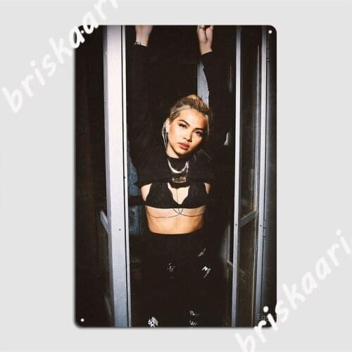 Hayley Kiyoko Metal Signs Club Wall create Wall Decor Tin sign Posters