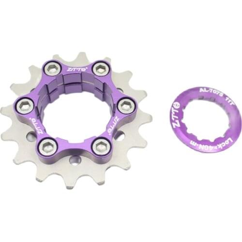 ZTTO MTB Single Speed Cassette Single Cog 1Speed Gear 16T 17T 18T 19T 20T 21T 22T 23T Freewheel K7 Cassette Bicycle Sprocket