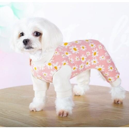 Small Dog Jumpsuit Winter Pet Outfit Apparel Puppy Costumes Cat Chihuahua Yorkshire Pomeranian Poodle Bichon Schnauzer Clothing