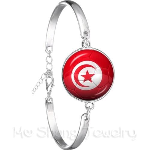 Trendy Football Bracelet 2018 World Cups National Flag Switzerland,Sweden,Japan,Portugal,Nigeria,Soccer Souvenirs