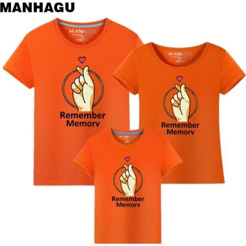 New Family Matching Clothes Mother Daughter Dress Father Son Outfits Short Sleeve Cotton Summer T-shirt Family Look boys clothes