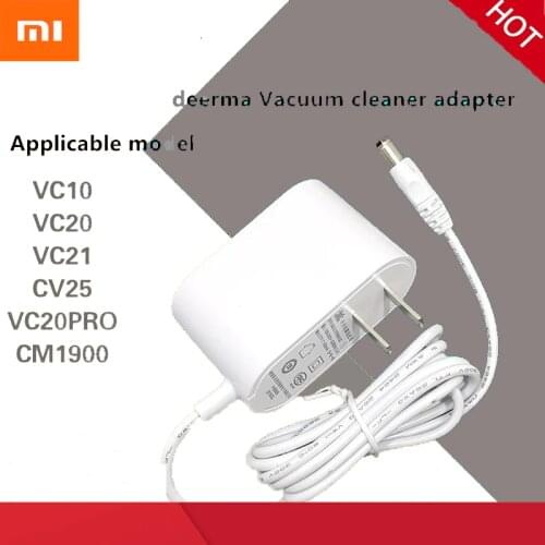 Brand new Xiaomi vc10 2025 cm1900 charger Demodex power cable adapter Xiaomi deerma wireless cleaner accessories