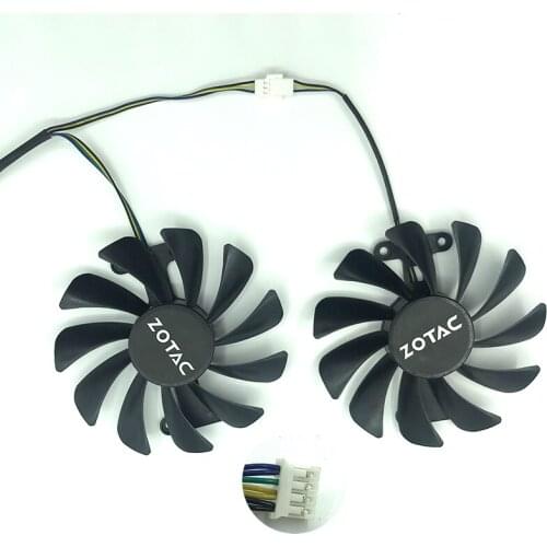 Gaa8s2u geforce gtx 1080 1070 gpu vga cooler alternativo ventilador de refrigeração para zotac gtx1080 gtx1070 amp edição cartõe