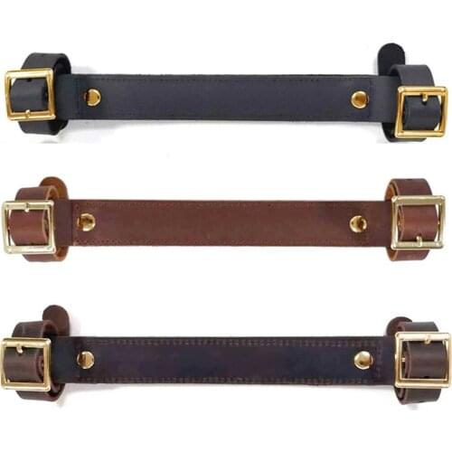 Protable PU Leather Bike Handle Strap Bicycle Frame Carry Lifter Cycling Carrying Band Lifting Grip