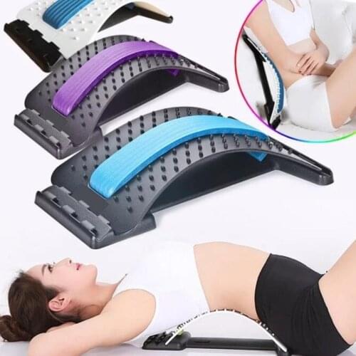 Waist Cushion Lumbar Disc Massager Back Support Interior Bed Spinal Orthotic Waist Stretcher Auto Seat Chair