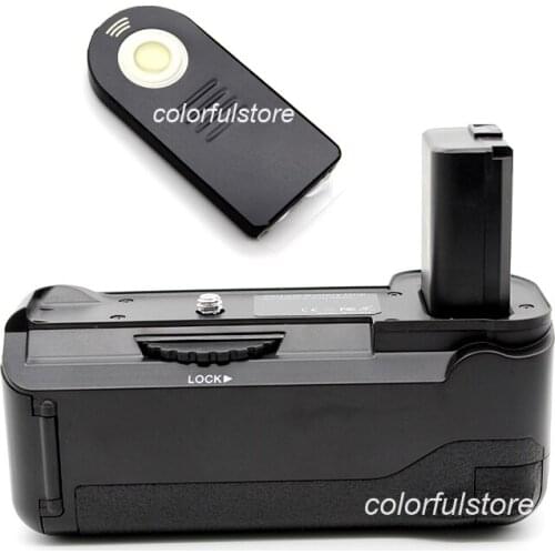 Pro Battery Handle Hand Grip Holder Pack Vertical Shutter Micro USB Port For Sony Alpha A6000 Camera as BG-3DIR + Remote Control
