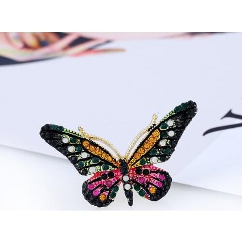 RONGQING Butterfly Brooches For Clothes