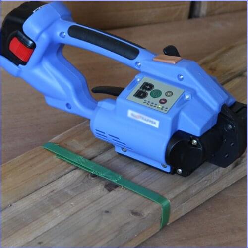 DD160 Portable Battery Operated PP&PET hand Strapping Tool strapper,Manual Electric Plastic Strapping Machine for 12-16mm