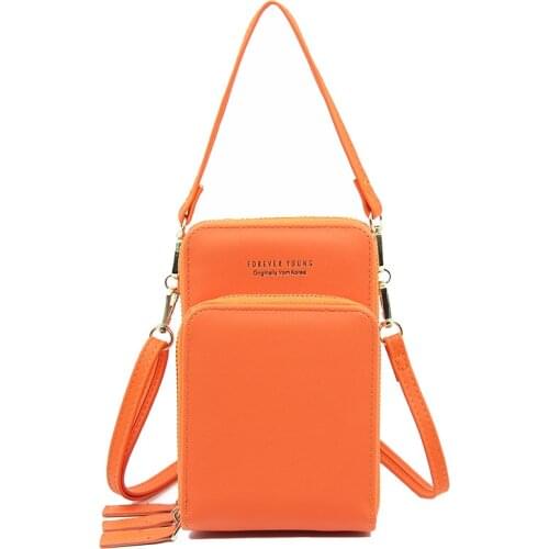 Womens messenger bag mini mobile phone bag shoulder bag clutch bag wallet girl multifunctional shoulder bag handbag purse