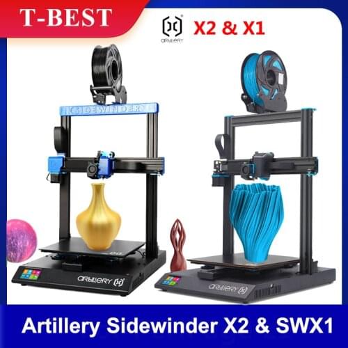 Artillery 3d Printer kit Sidewinder X1 SW-X1 High Precision Large Plus Size 300*300*400mm Dual Z axis TFT Touch Screen