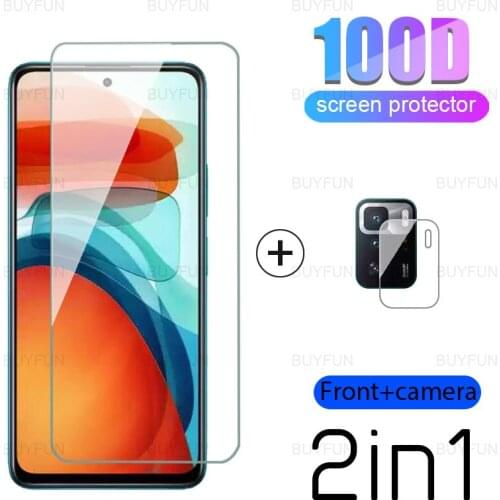 2in1 Camera Lens Protective Film For Xiaomi Poco X3 GT screen protector for poco x3 pro nfc poko m3 pro m3pro f3 Tempered Glass