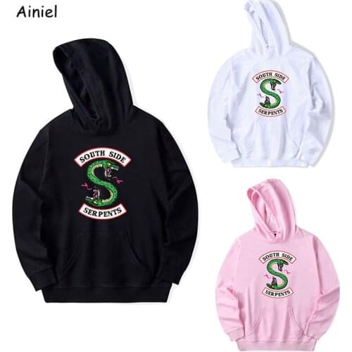 Cosplay Costume South Side Serpents Riverdale Hoodies Sweatshirts Riverdale Southside Hooded Hoody Pants Sports Suit Girls Women