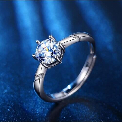 Hot new 925 sterling silver European and American jewelry love hug ring retro fashion tide flow open ring