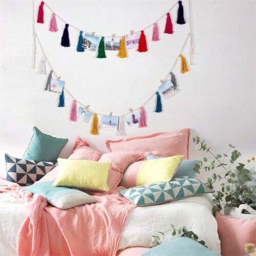 1Pc Home Decor Hanging Rope Silk Tassel Fringe Tassel Trim Garment Decoration Key Tassels For DIY Embellish Curtain Accessories