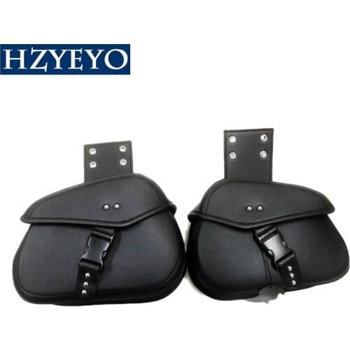 2 Pcs Black Waterproof Racing Motorcycle Tool Bag Saddlebags Travel Bags Suitcase Luggage ,HZYEYO,D-862