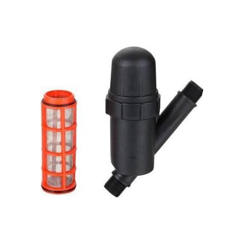 3/4" DN20 garden irrigation plastic water net filter 120 meshes