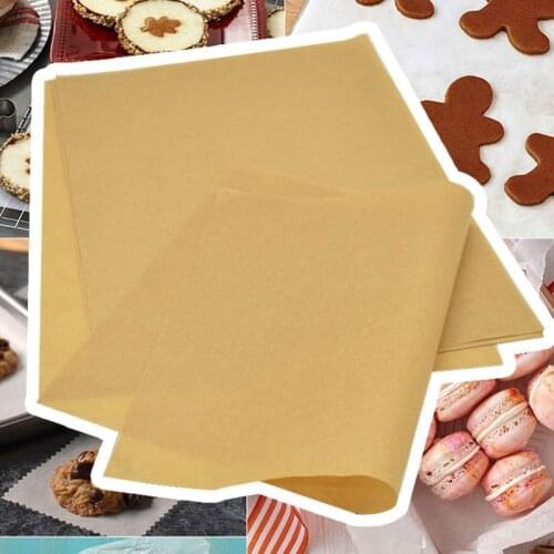 50PCS Parchment Paper Baking Mat Sheets Precut Non-Stick Paper For Baking Cooking Grilling Kitchen Tools Bakeware Accessories