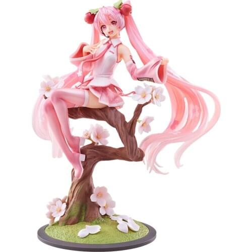 Pre-Sale Vocaloid Sakura Hatsune Cartoon Anime Figure Pvc Model Toy Desktop Decoration Collectible Model Anime Toys Gift