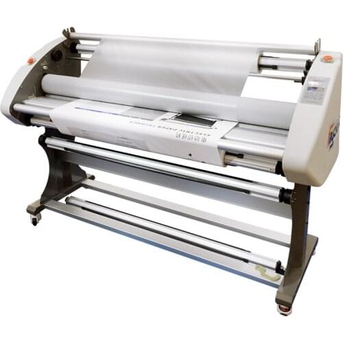 5 Feet Hot and Cold Laminating Machine with Foot Pedal Easy to Operate Automatic 1600mm Poster PVC Card Laminator
