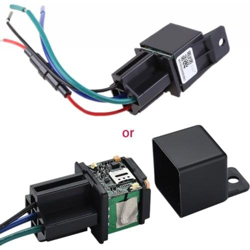 Car Relay GPS Tracker GSM Locator Remote Control Anti-theft Device Surveillance System Move Alarm Cut Off Oil Power