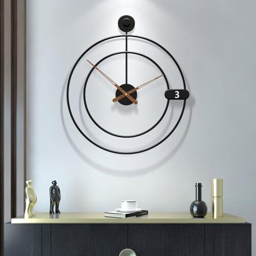 Clocks And Watches Wall Clocks Living Room Home Clock Decoration Modern Minimalist Entrance Dining Room Decoration Clock Wall