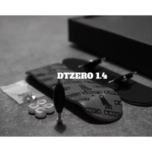 DTZERO Professional Finger Skateboard 1.4 Black Samurai Series High Quality Maple Finger Skateboard Novelty Gag Toys For Boys