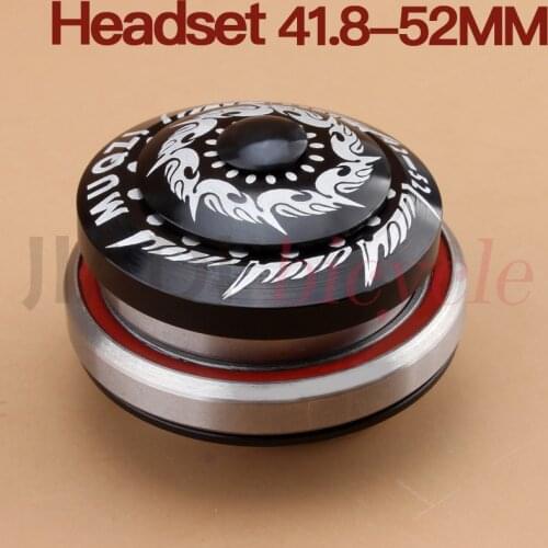 MUQZI Headset 41.8-52MM MTB Mountain Bike DH Downhill Road Bike Fixed Gear Aluminum Alloy 28.6 Front Fork Bicycle Accessories