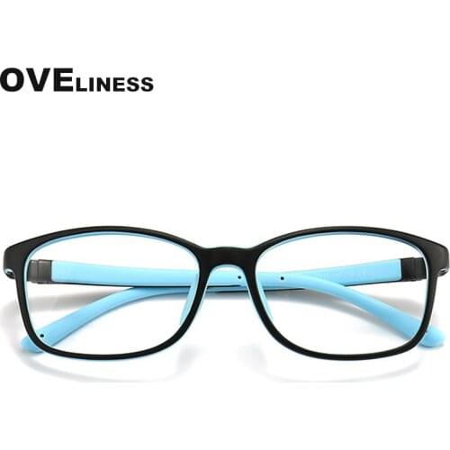 Kids Glasses Frame boy girl Myopia Optical Eyeglasses Frames anti blue light ray glasses TR90 Flexible Children computer Glasses