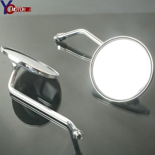 Positive thread 10mm 8MM vintage motorcycles Rearview mirrors round rearview mirrors FOR HONDA CBR 600 F2,F3,F4,F4i 105SX/XC